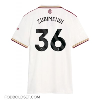 Arsenal Martin Zubimendi #36 Tredjetrøje Dame 2025-26 Kortærmet Arsenal Martin Zubimendi #36 Tredjetrøje Dame 2025-26 Kortærmet